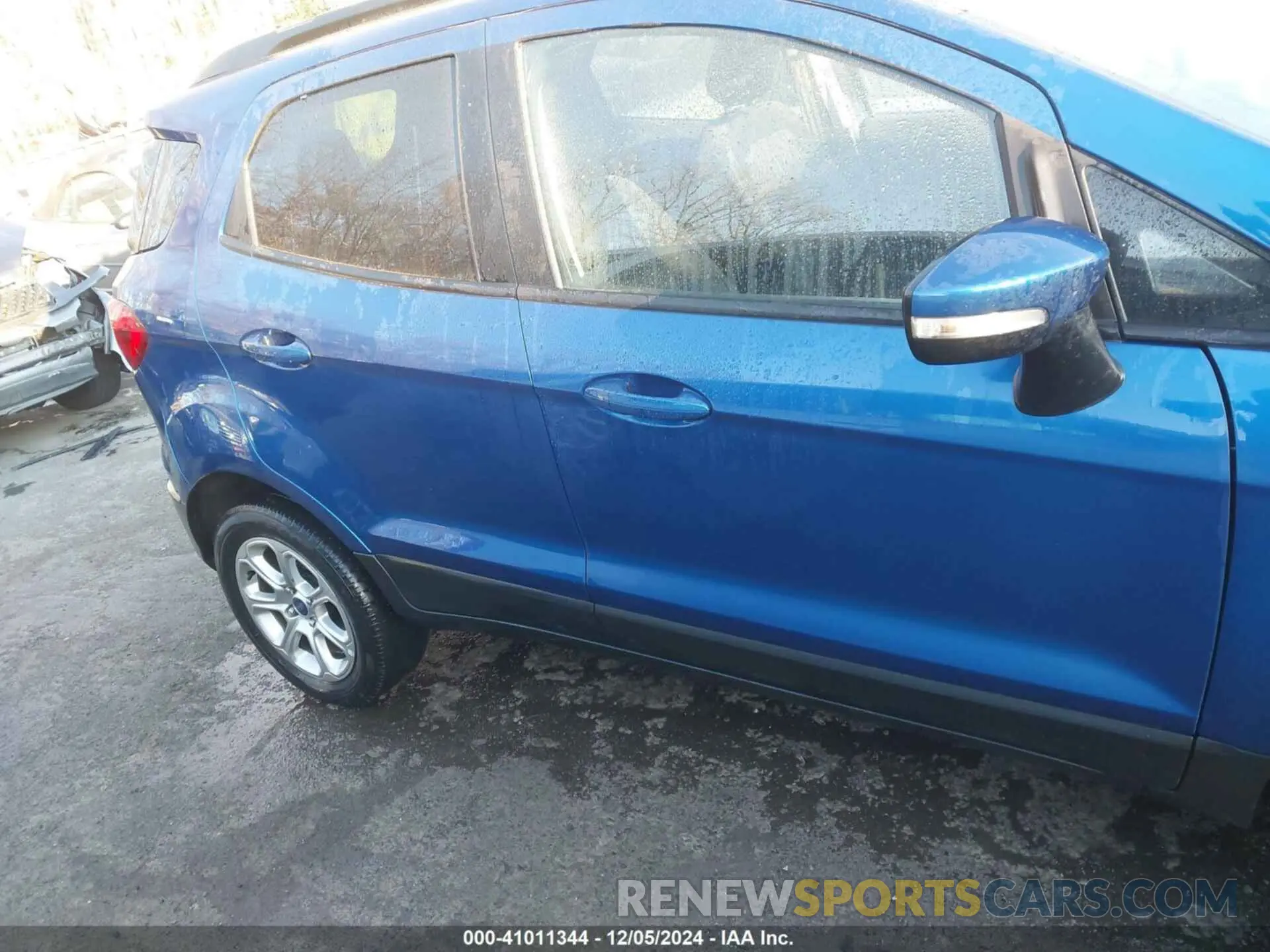 13 fotografías del automóvil dañado MAJ3S2GE1MC436841 FORD ECOSPORT 2021
