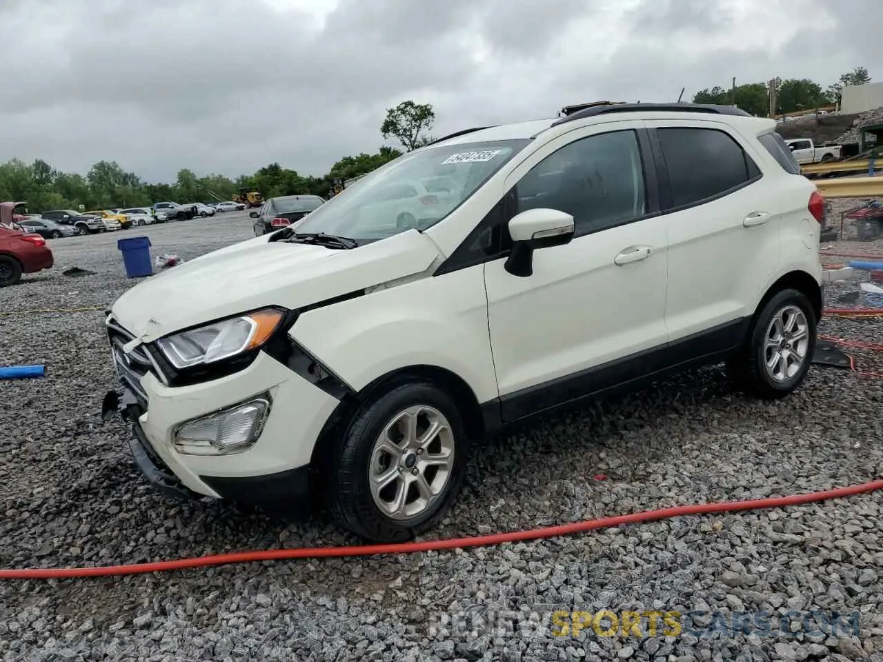 1 fotografías del automóvil dañado MAJ3S2GE1MC439772 FORD ECOSPORT 2021