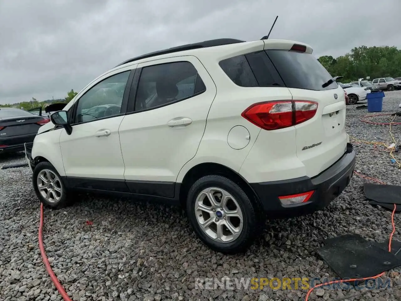 2 fotografías del automóvil dañado MAJ3S2GE1MC439772 FORD ECOSPORT 2021