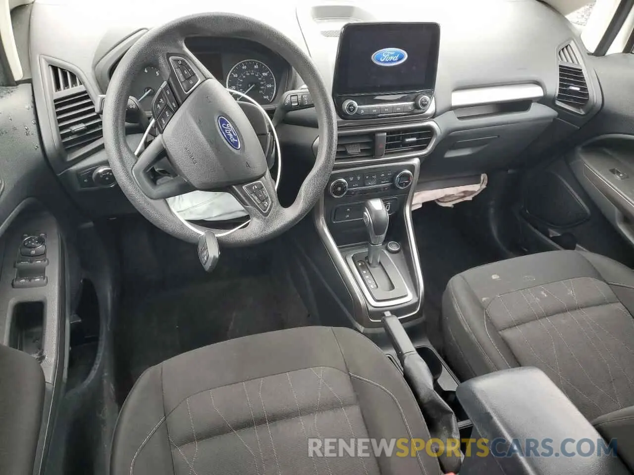 8 fotografías del automóvil dañado MAJ3S2GE1MC439772 FORD ECOSPORT 2021