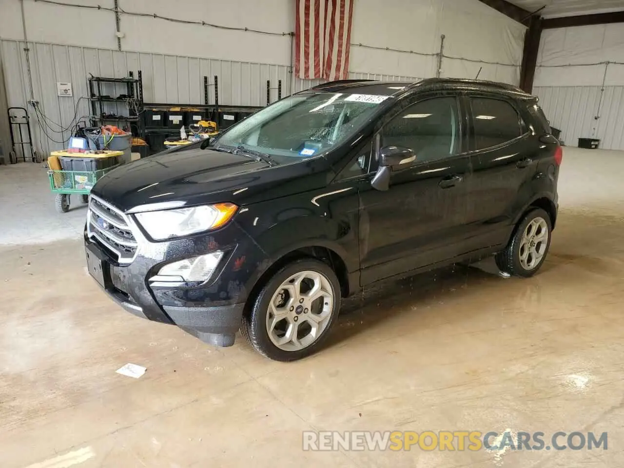 1 fotografías del automóvil dañado MAJ3S2GE1MC444468 FORD ECOSPORT 2021