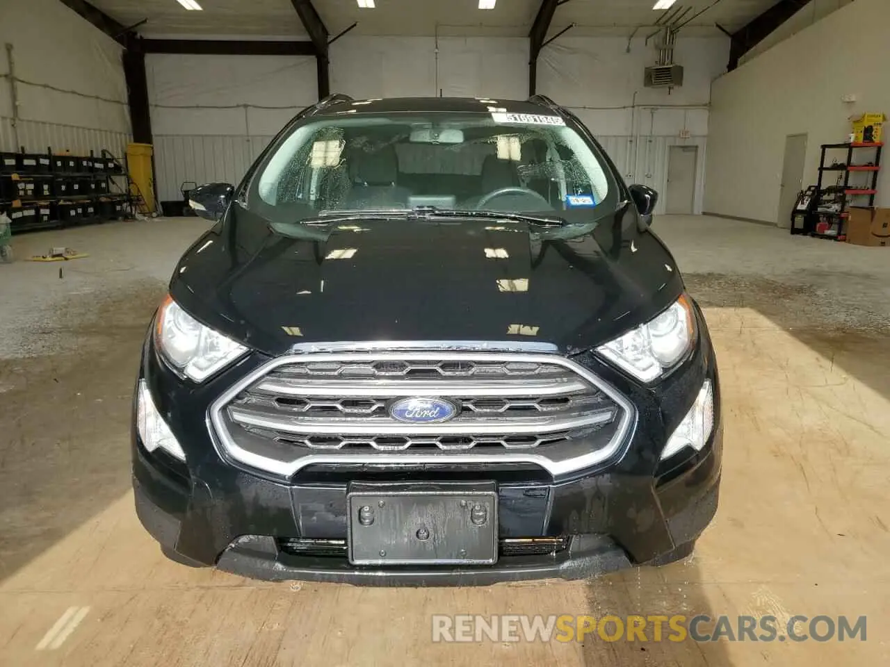 5 fotografías del automóvil dañado MAJ3S2GE1MC444468 FORD ECOSPORT 2021