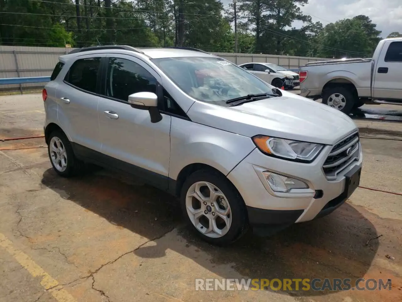 4 fotografías del automóvil dañado MAJ3S2GE1MC450075 FORD ECOSPORT 2021
