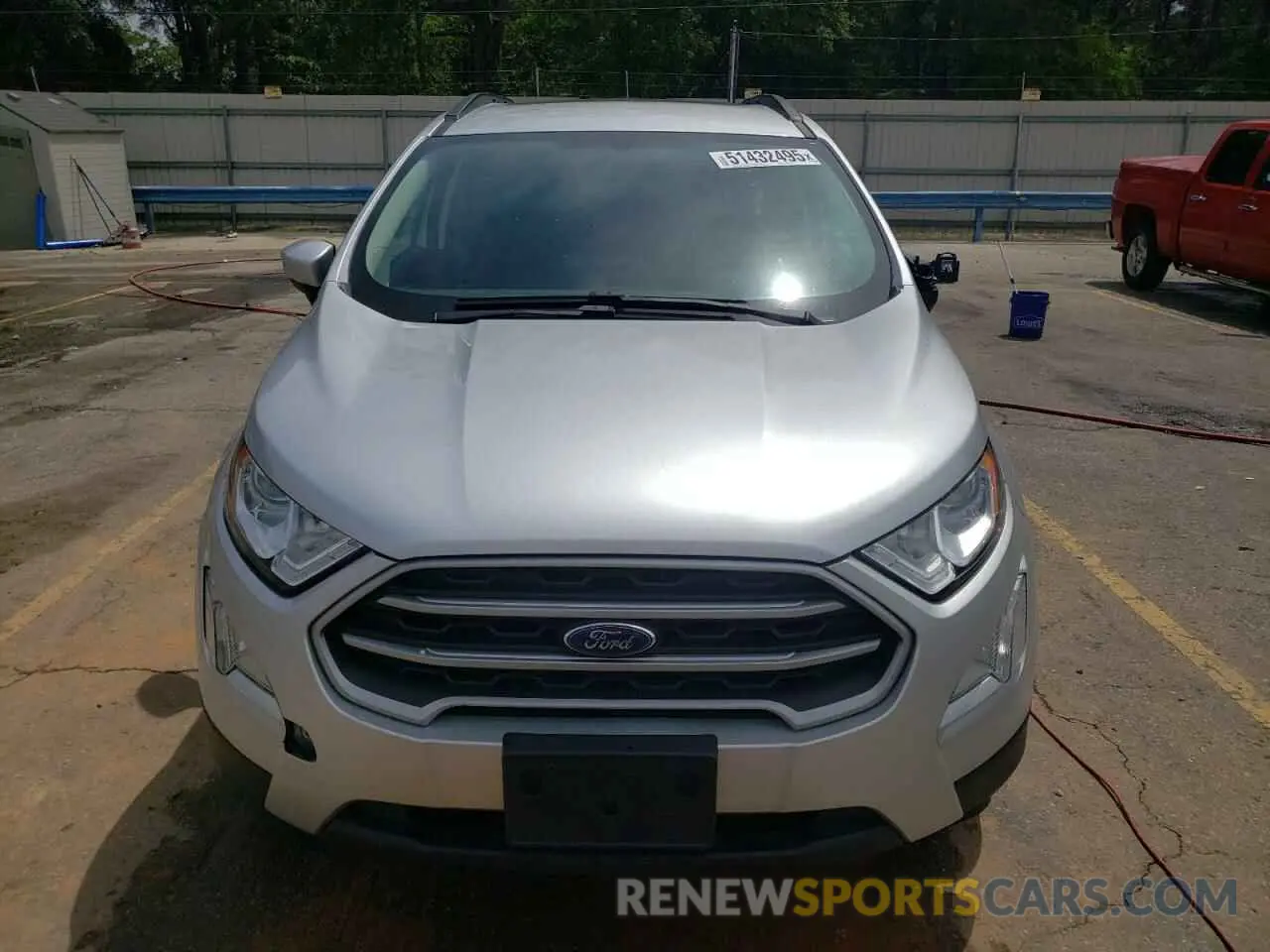 5 fotografías del automóvil dañado MAJ3S2GE1MC450075 FORD ECOSPORT 2021