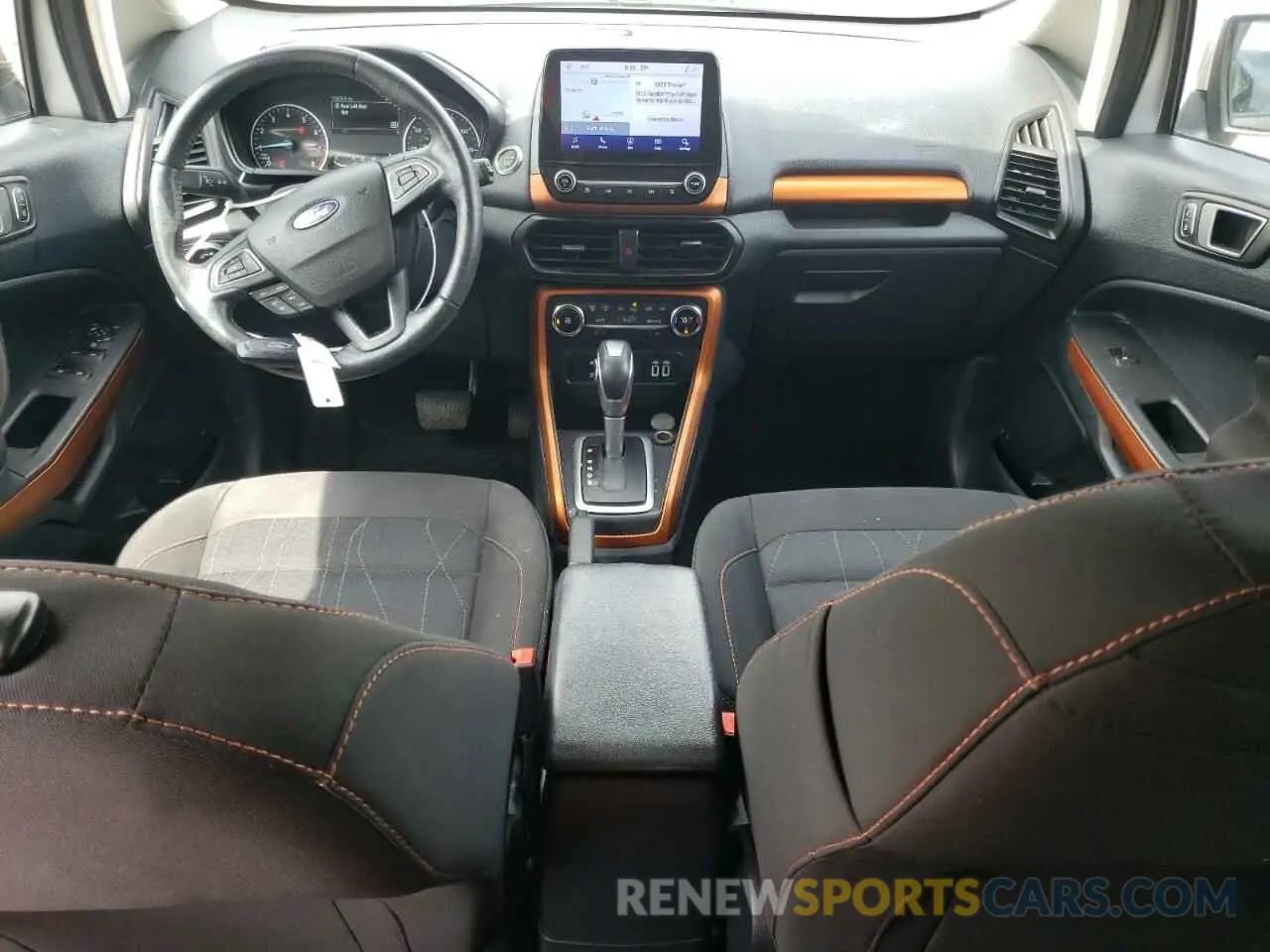 8 fotografías del automóvil dañado MAJ3S2GE1MC450075 FORD ECOSPORT 2021