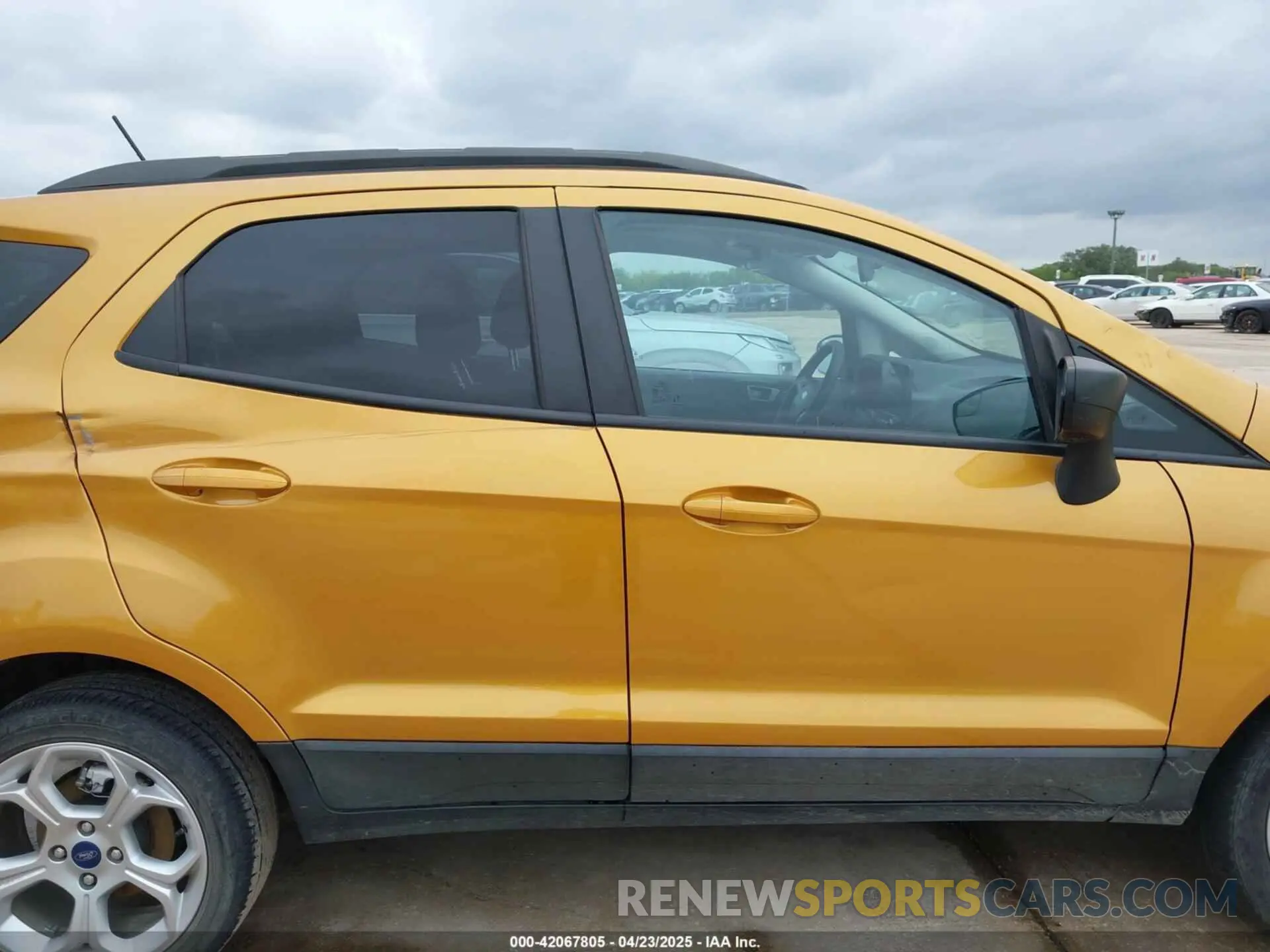 13 fotografías del automóvil dañado MAJ3S2GE1MC451677 FORD ECOSPORT 2021
