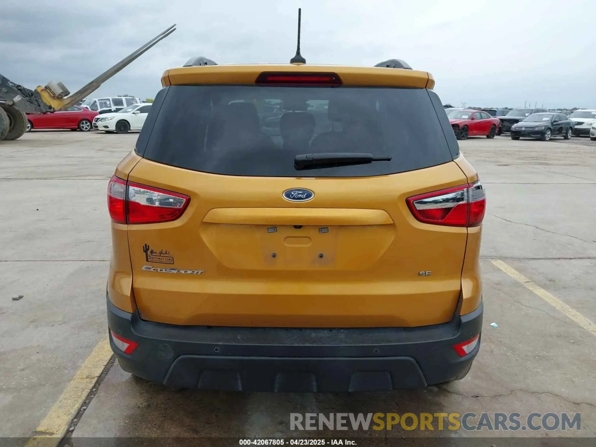 16 fotografías del automóvil dañado MAJ3S2GE1MC451677 FORD ECOSPORT 2021