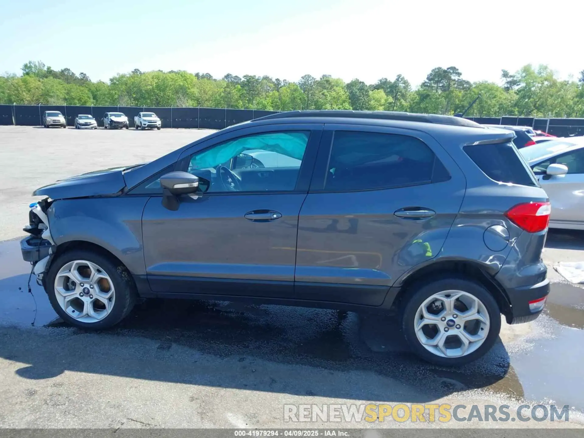 15 fotografías del automóvil dañado MAJ3S2GE2MC399458 FORD ECOSPORT 2021