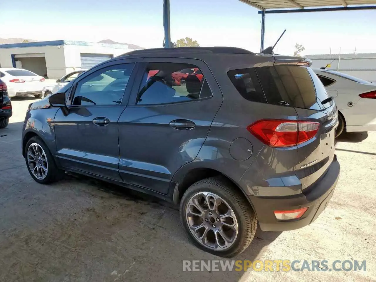 2 fotografías del automóvil dañado MAJ3S2GE2MC444687 FORD ECOSPORT 2021