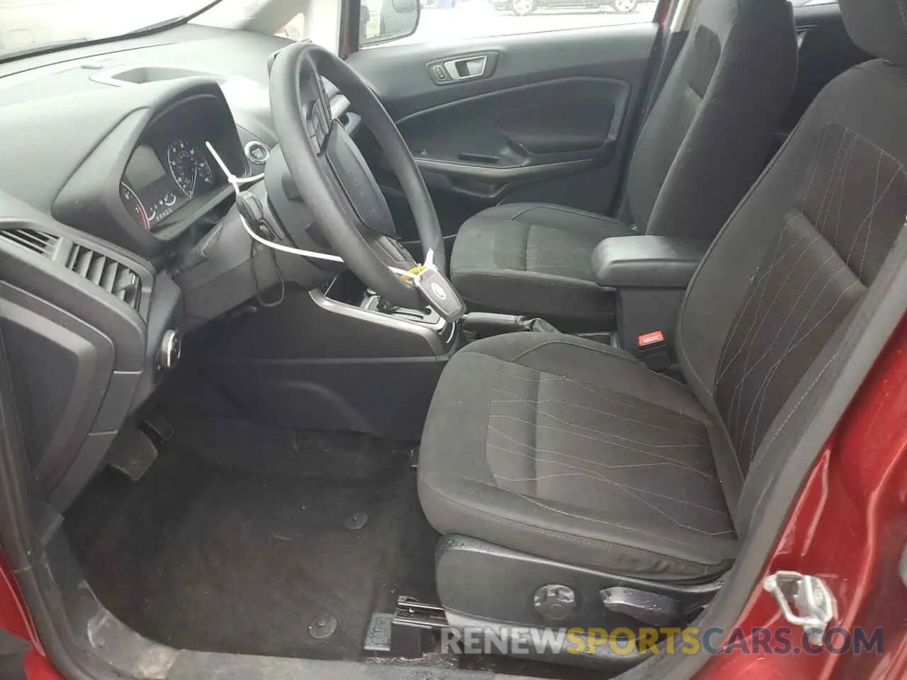 7 fotografías del automóvil dañado MAJ3S2GE2MC447542 FORD ECOSPORT 2021