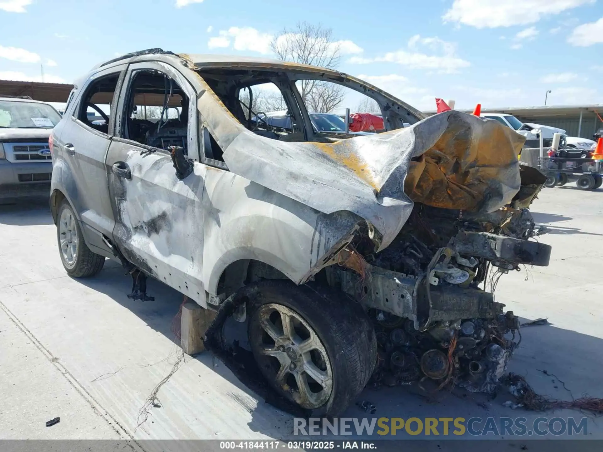 1 fotografías del automóvil dañado MAJ3S2GE3MC424061 FORD ECOSPORT 2021