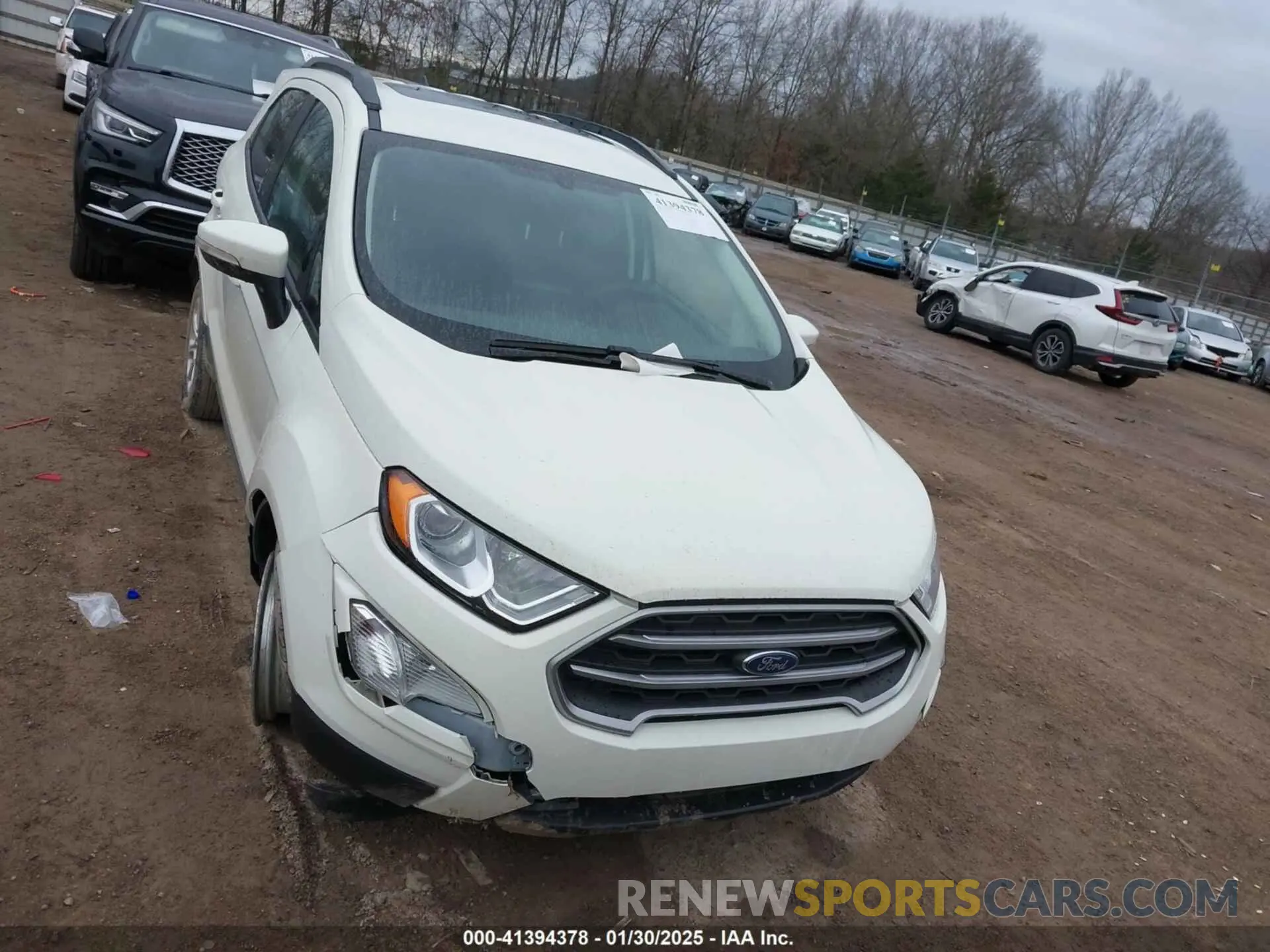 12 fotografías del automóvil dañado MAJ3S2GE3MC449557 FORD ECOSPORT 2021