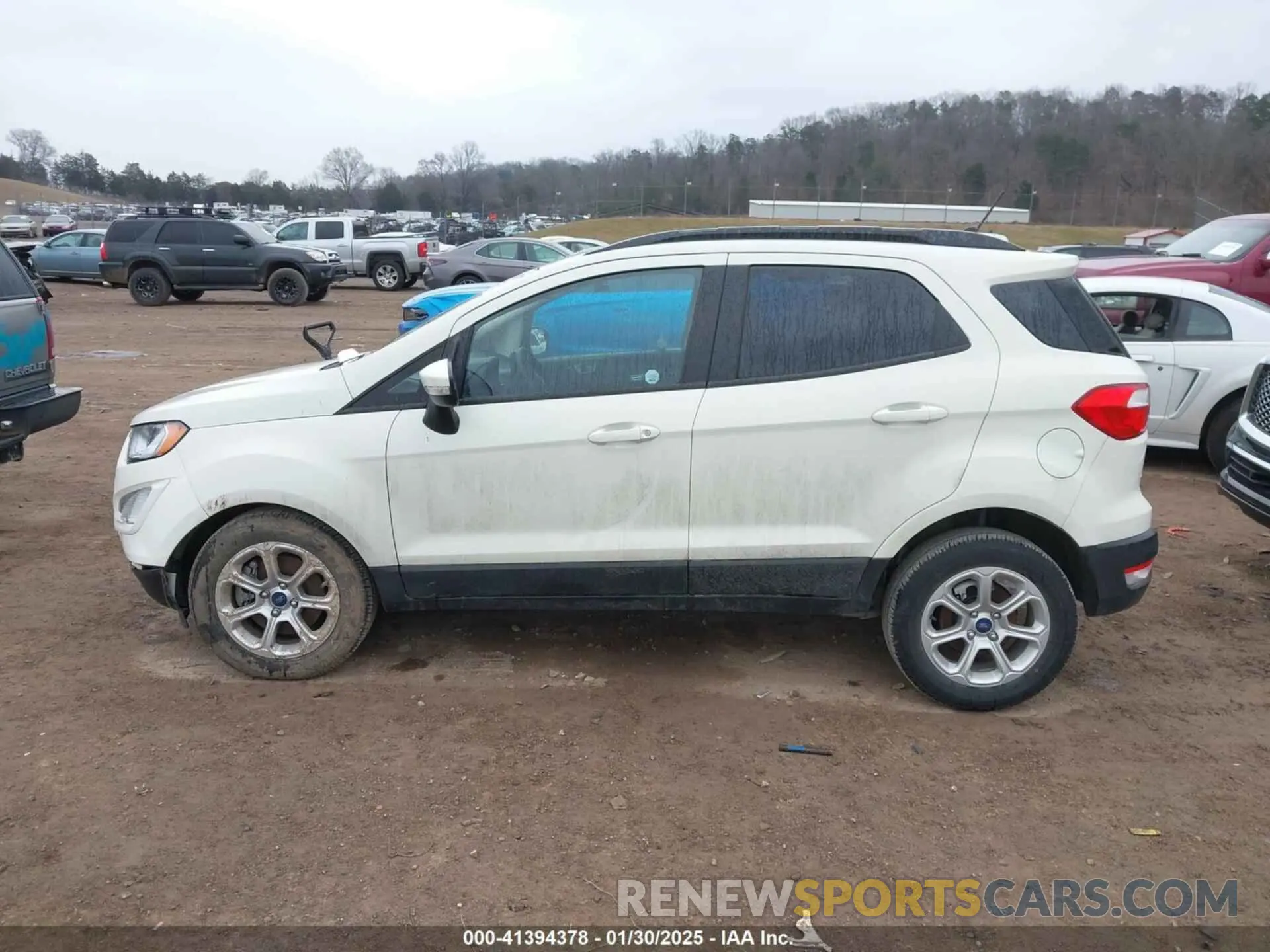 14 fotografías del automóvil dañado MAJ3S2GE3MC449557 FORD ECOSPORT 2021