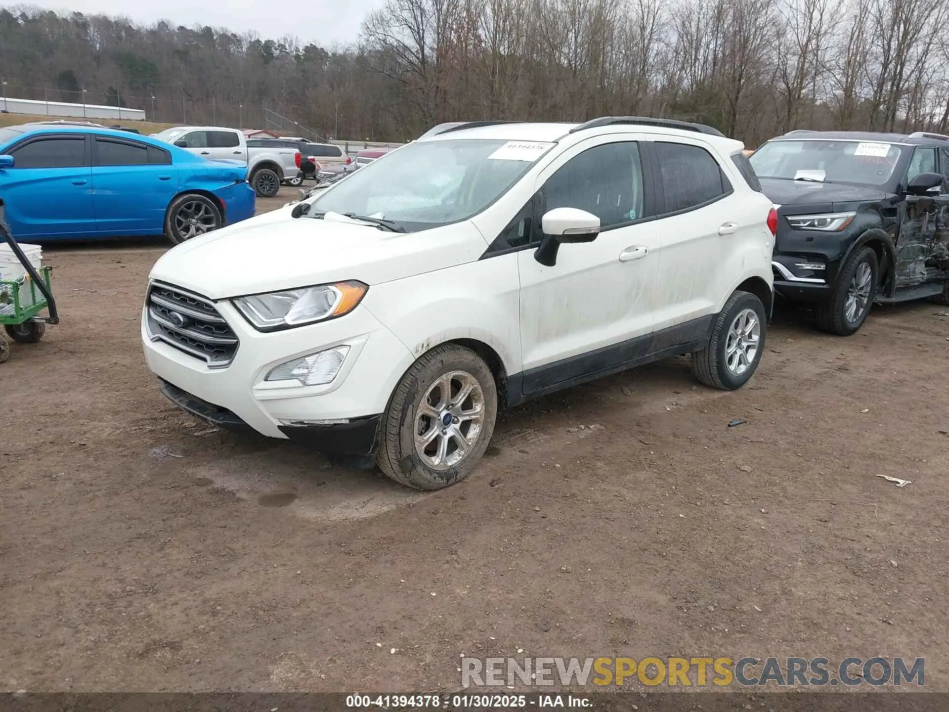 2 fotografías del automóvil dañado MAJ3S2GE3MC449557 FORD ECOSPORT 2021