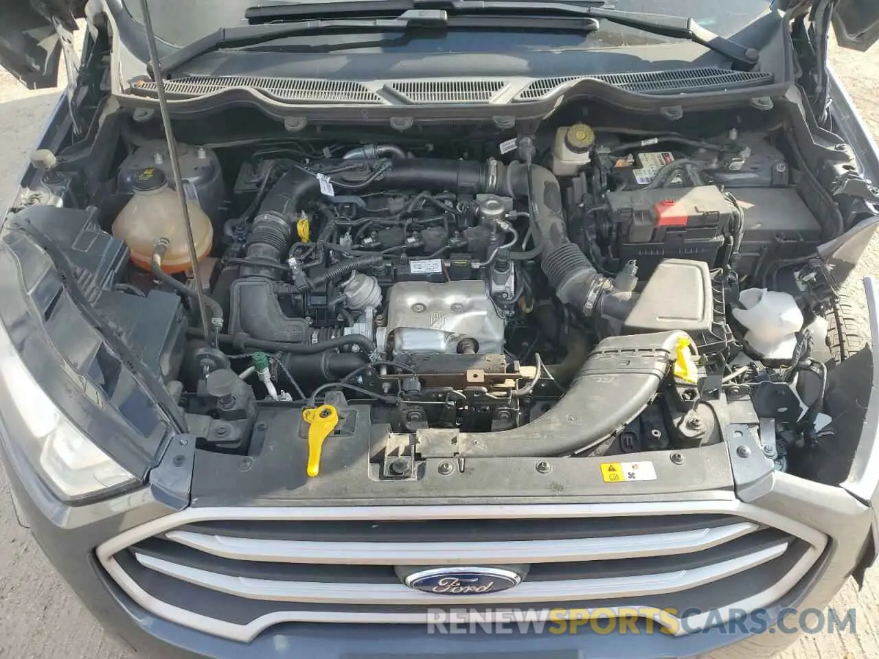 13 fotografías del automóvil dañado MAJ3S2GE3MC449686 FORD ECOSPORT 2021