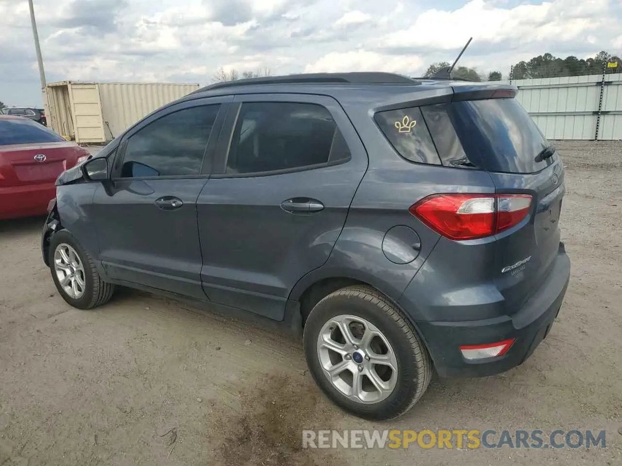 2 fotografías del automóvil dañado MAJ3S2GE3MC449686 FORD ECOSPORT 2021