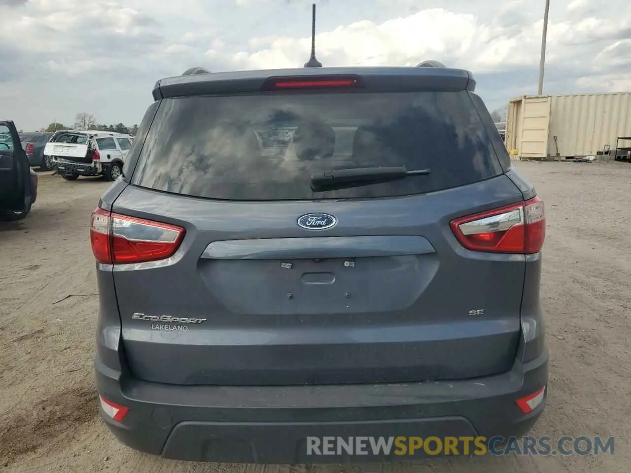 6 fotografías del automóvil dañado MAJ3S2GE3MC449686 FORD ECOSPORT 2021