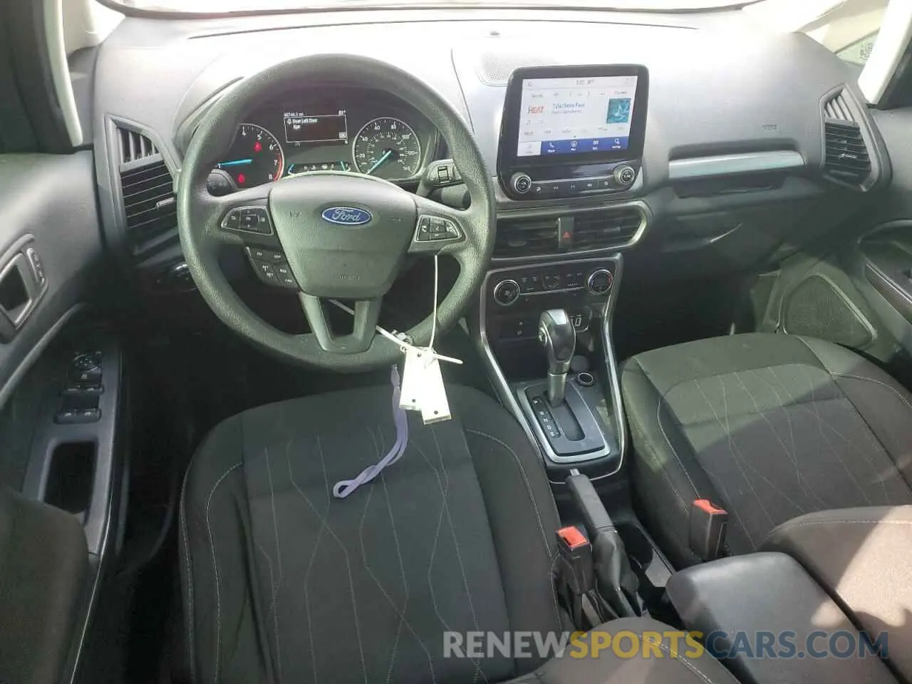 8 fotografías del automóvil dañado MAJ3S2GE3MC449686 FORD ECOSPORT 2021