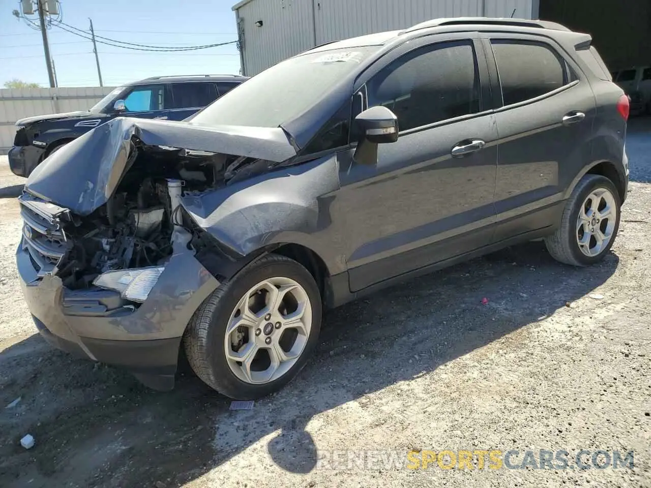1 fotografías del automóvil dañado MAJ3S2GE3MC449705 FORD ECOSPORT 2021
