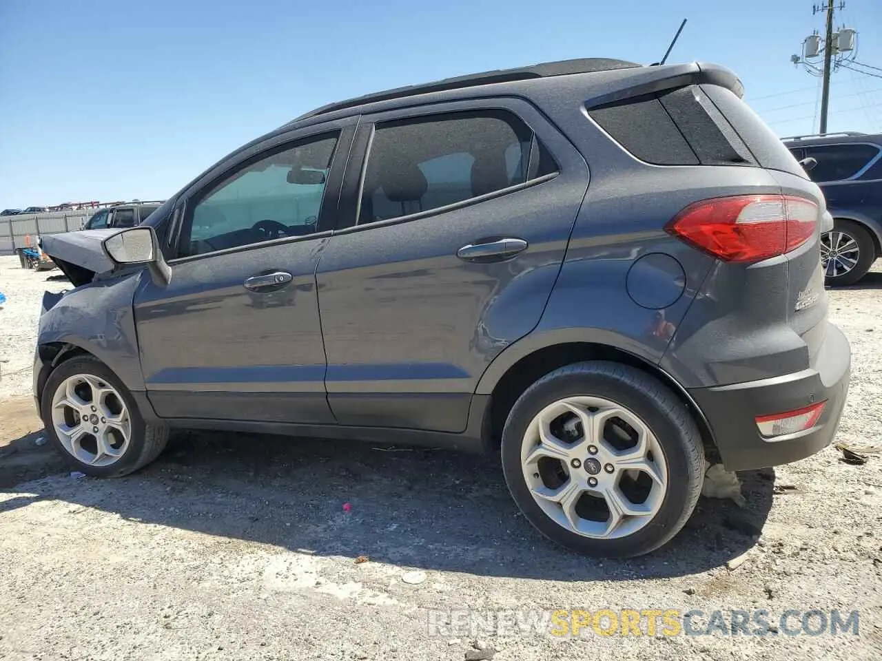 2 fotografías del automóvil dañado MAJ3S2GE3MC449705 FORD ECOSPORT 2021