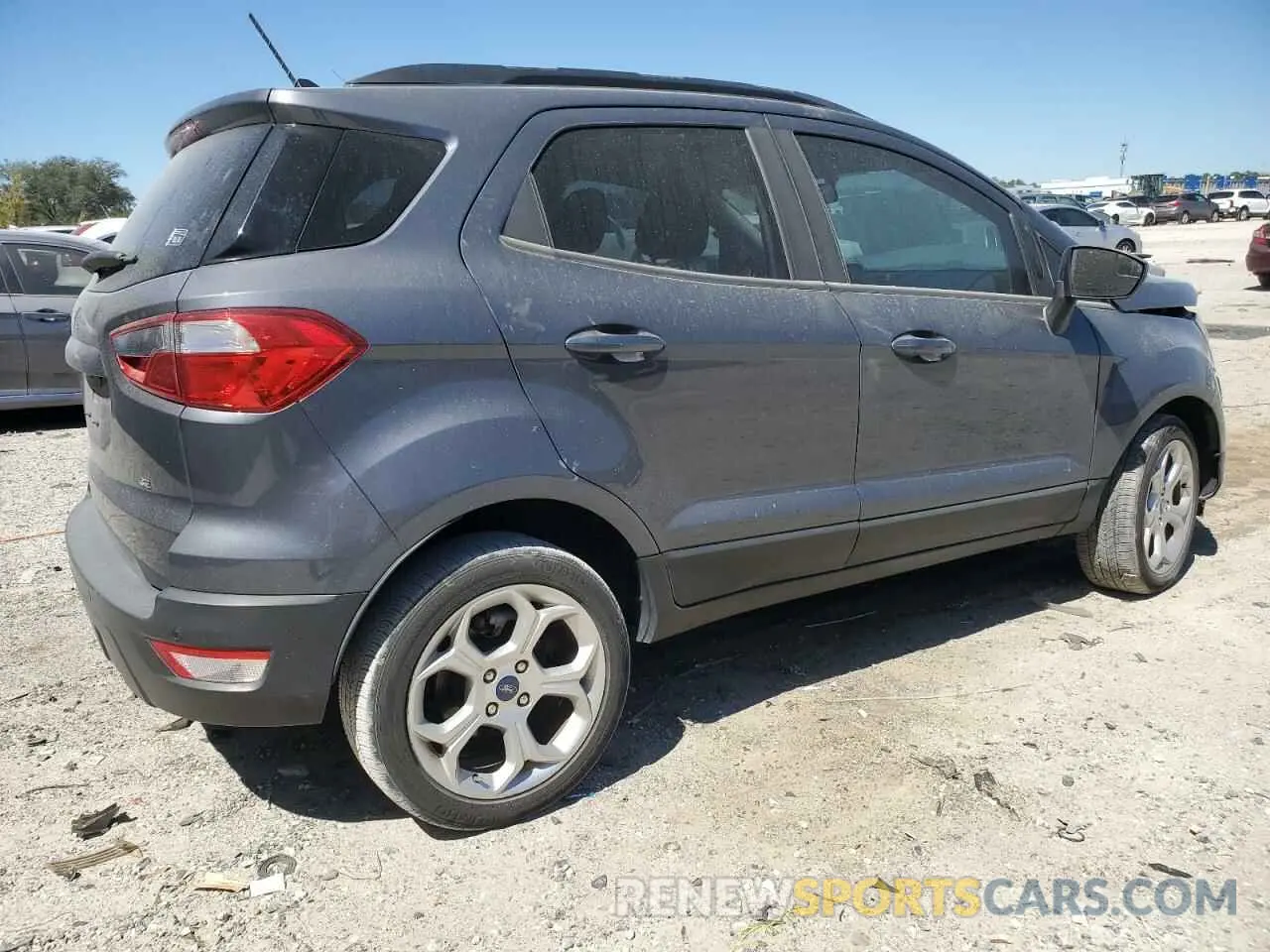 3 fotografías del automóvil dañado MAJ3S2GE3MC449705 FORD ECOSPORT 2021
