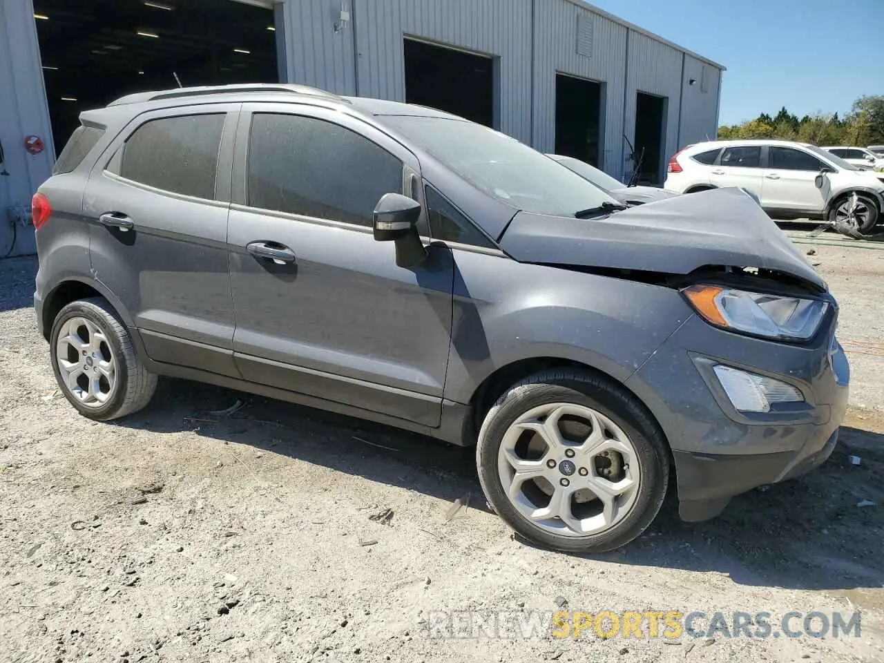 4 fotografías del automóvil dañado MAJ3S2GE3MC449705 FORD ECOSPORT 2021