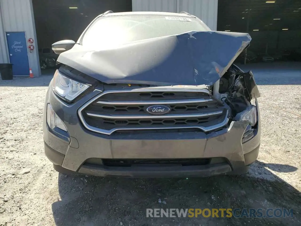 5 fotografías del automóvil dañado MAJ3S2GE3MC449705 FORD ECOSPORT 2021