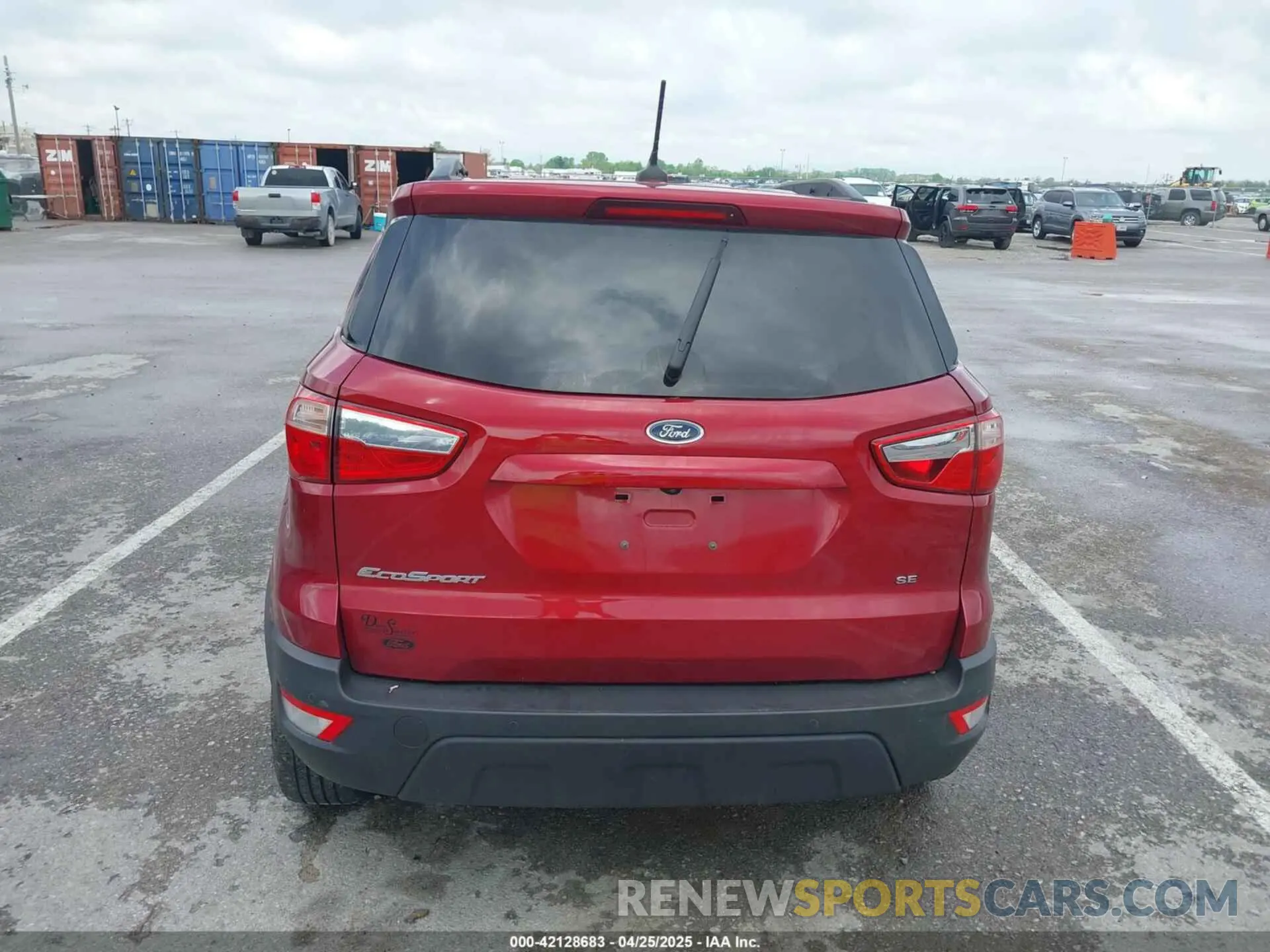 16 fotografías del automóvil dañado MAJ3S2GE4MC400903 FORD ECOSPORT 2021