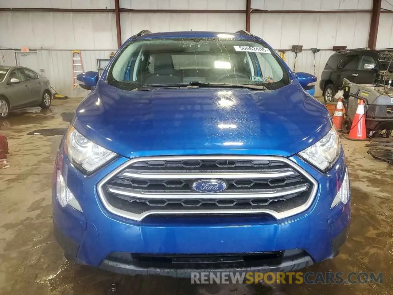 5 fotografías del automóvil dañado MAJ3S2GE4MC417085 FORD ECOSPORT 2021