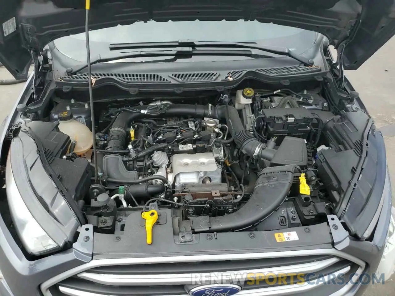 14 fotografías del automóvil dañado MAJ3S2GE4MC437224 FORD ECOSPORT 2021