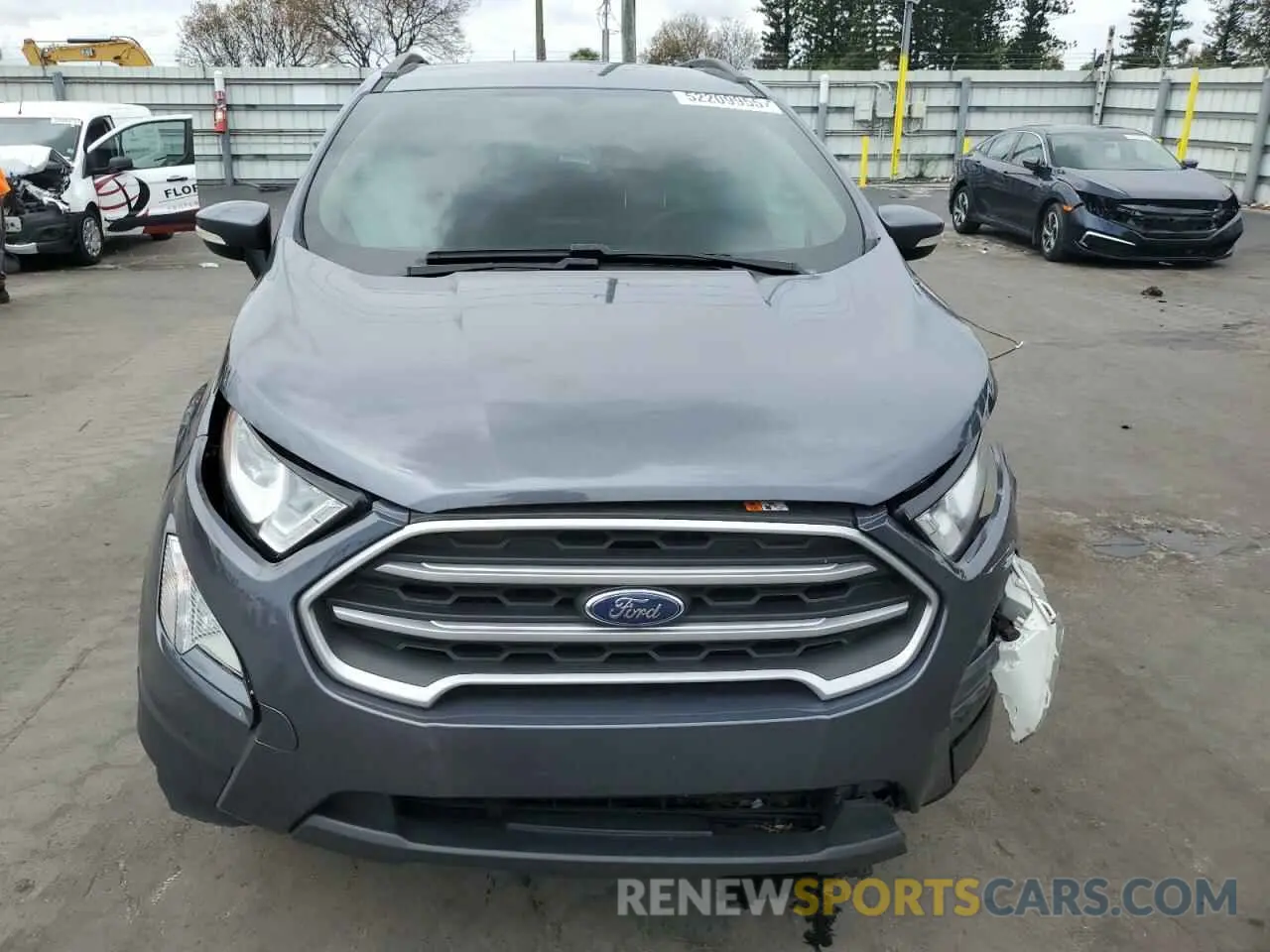 5 fotografías del automóvil dañado MAJ3S2GE4MC437224 FORD ECOSPORT 2021