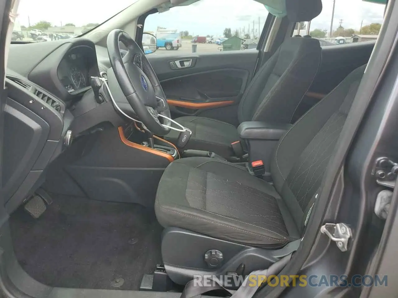 7 fotografías del automóvil dañado MAJ3S2GE4MC437224 FORD ECOSPORT 2021