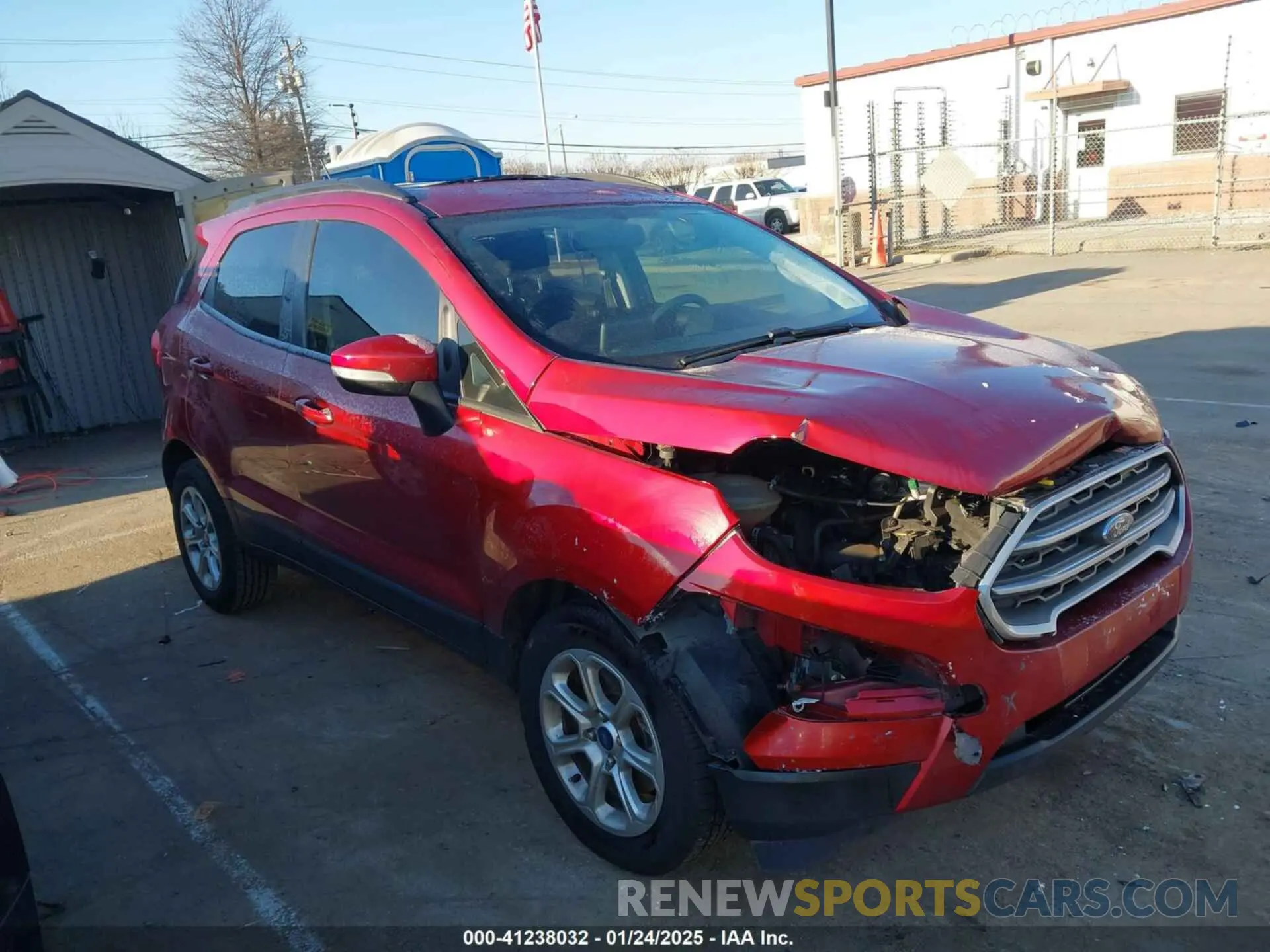 13 fotografías del automóvil dañado MAJ3S2GE4MC439796 FORD ECOSPORT 2021