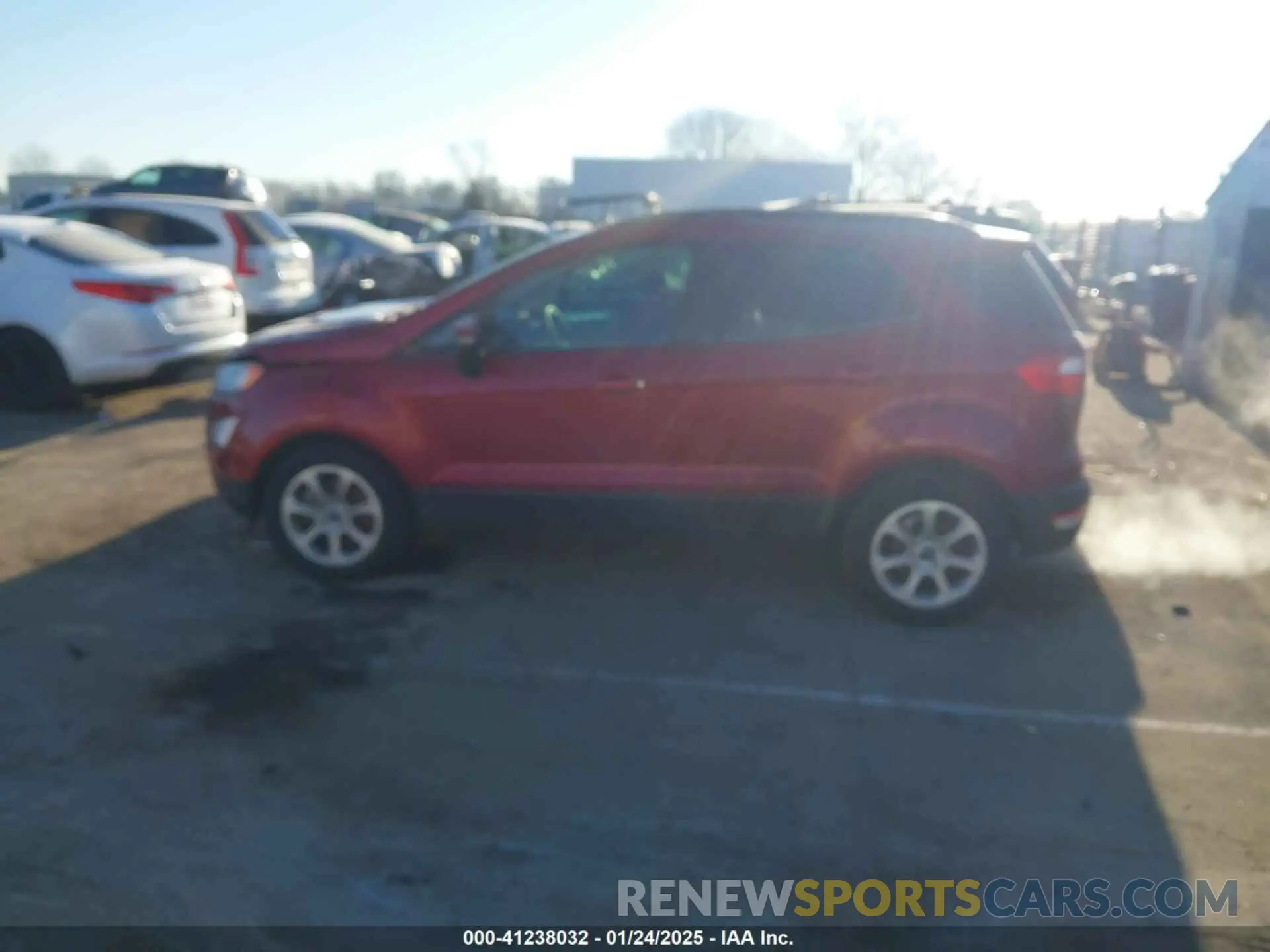 14 fotografías del automóvil dañado MAJ3S2GE4MC439796 FORD ECOSPORT 2021
