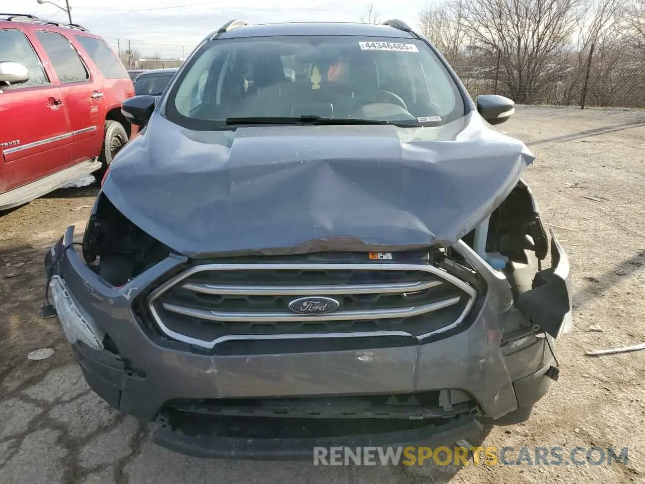 5 fotografías del automóvil dañado MAJ3S2GE4MC440737 FORD ECOSPORT 2021