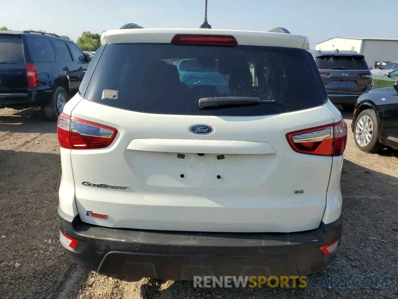 6 fotografías del automóvil dañado MAJ3S2GE4MC444366 FORD ECOSPORT 2021