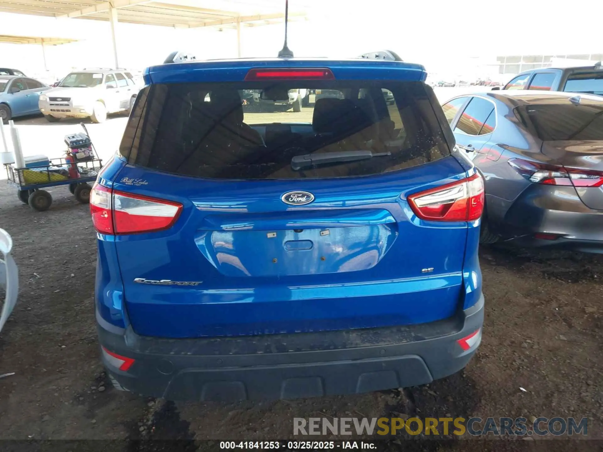 16 fotografías del automóvil dañado MAJ3S2GE4MC445646 FORD ECOSPORT 2021