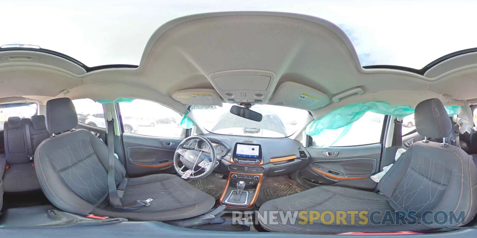 14 fotografías del automóvil dañado MAJ3S2GE4MC447414 FORD ECOSPORT 2021