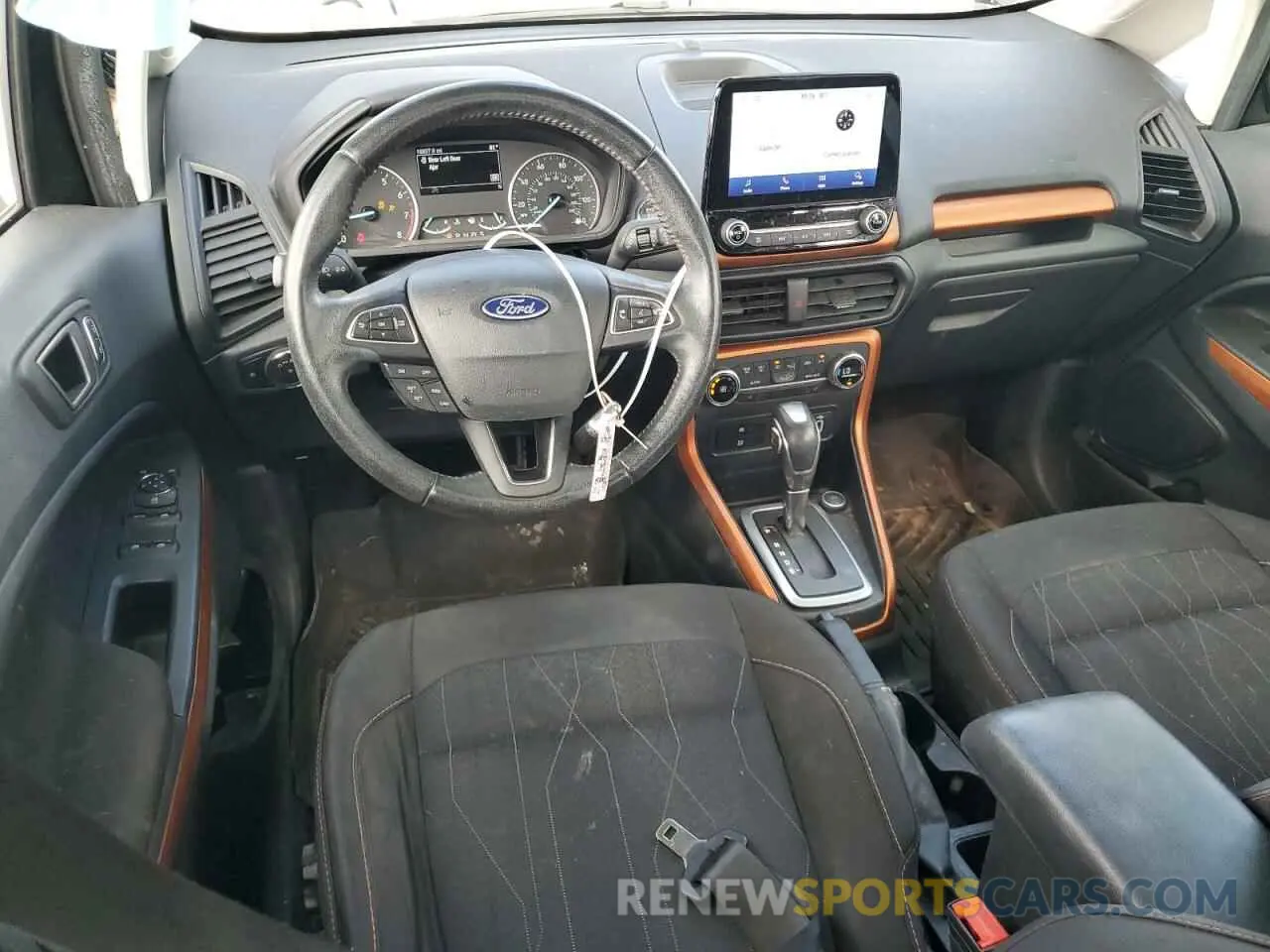 8 fotografías del automóvil dañado MAJ3S2GE4MC447414 FORD ECOSPORT 2021