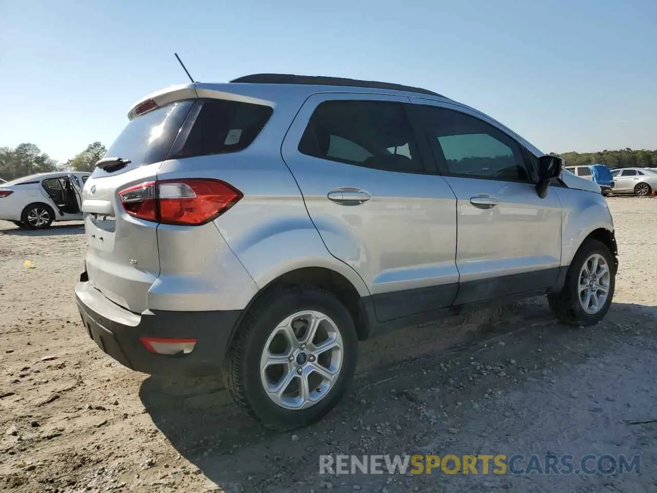 3 fotografías del automóvil dañado MAJ3S2GE4MC450054 FORD ECOSPORT 2021