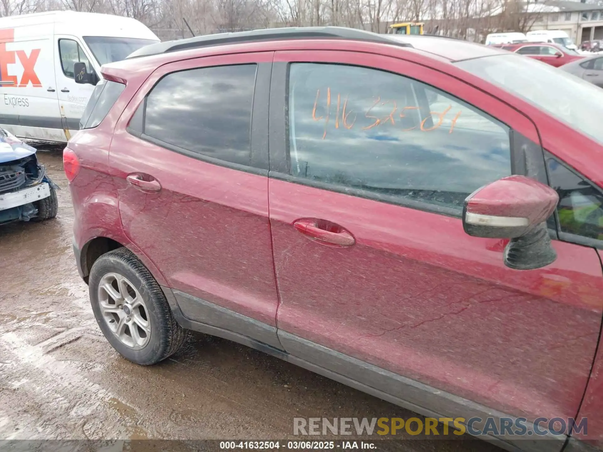 13 fotografías del automóvil dañado MAJ3S2GE5MC446322 FORD ECOSPORT 2021
