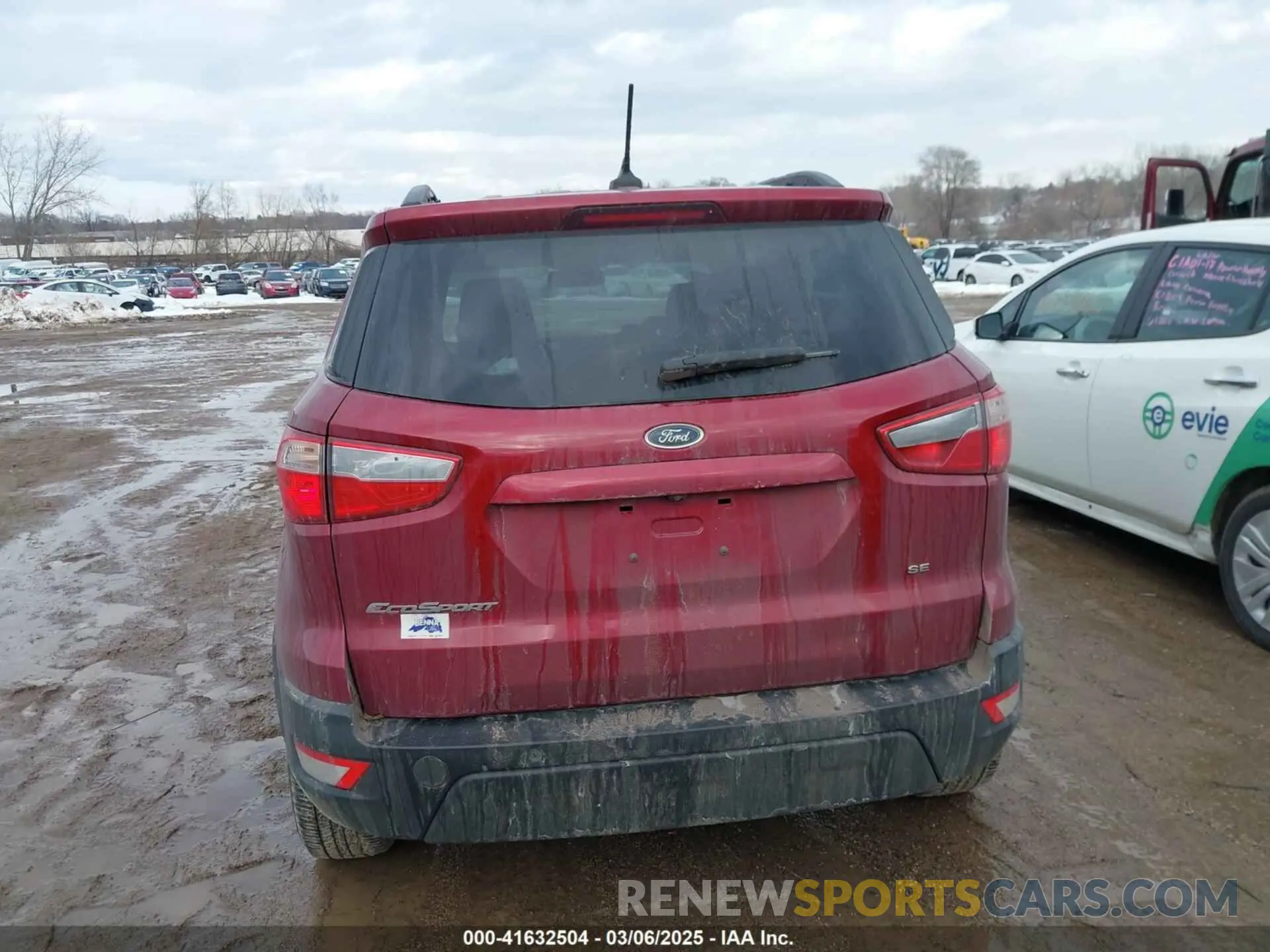 16 fotografías del automóvil dañado MAJ3S2GE5MC446322 FORD ECOSPORT 2021