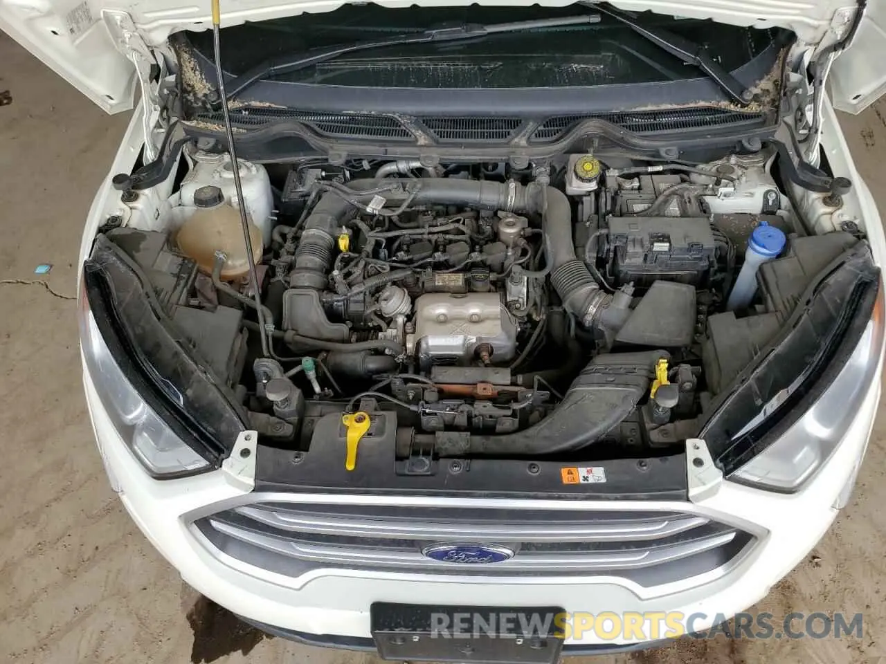 11 fotografías del automóvil dañado MAJ3S2GE5MC454355 FORD ECOSPORT 2021