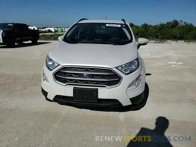 12 fotografías del automóvil dañado MAJ3S2GE6MC399690 FORD ECOSPORT 2021