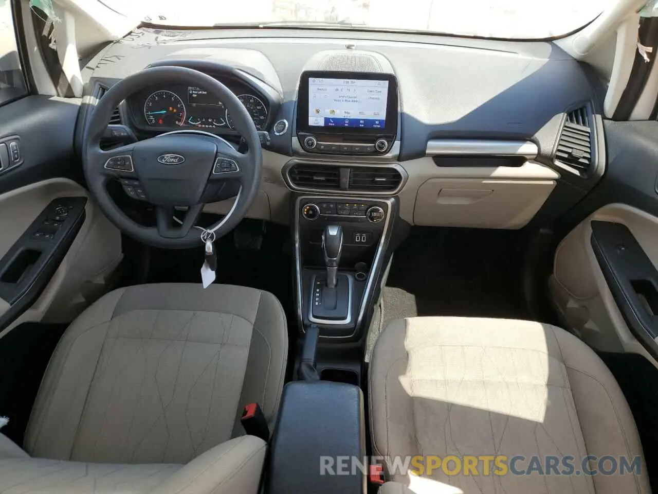 8 fotografías del automóvil dañado MAJ3S2GE6MC399690 FORD ECOSPORT 2021