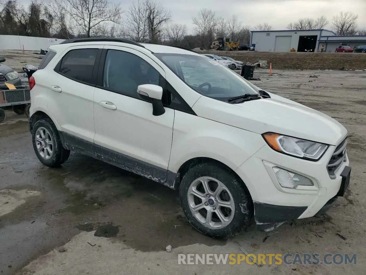 4 fotografías del automóvil dañado MAJ3S2GE6MC404113 FORD ECOSPORT 2021