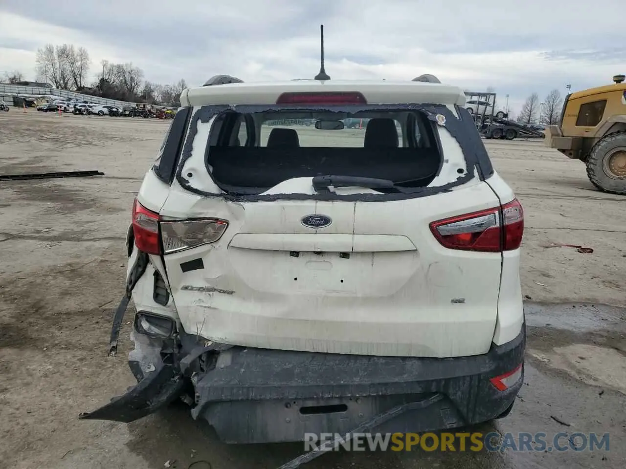 6 fotografías del automóvil dañado MAJ3S2GE6MC404113 FORD ECOSPORT 2021