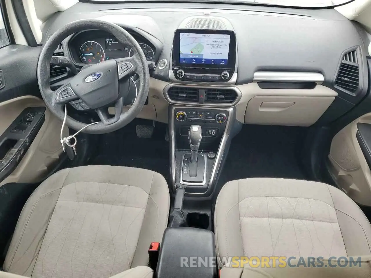 8 fotografías del automóvil dañado MAJ3S2GE6MC404113 FORD ECOSPORT 2021