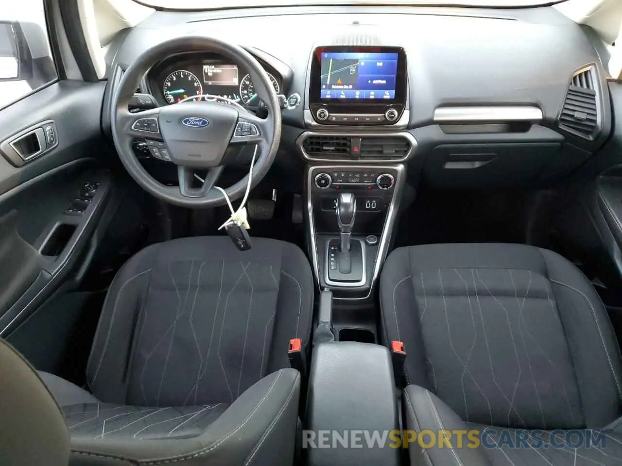 8 fotografías del automóvil dañado MAJ3S2GE6MC438682 FORD ECOSPORT 2021