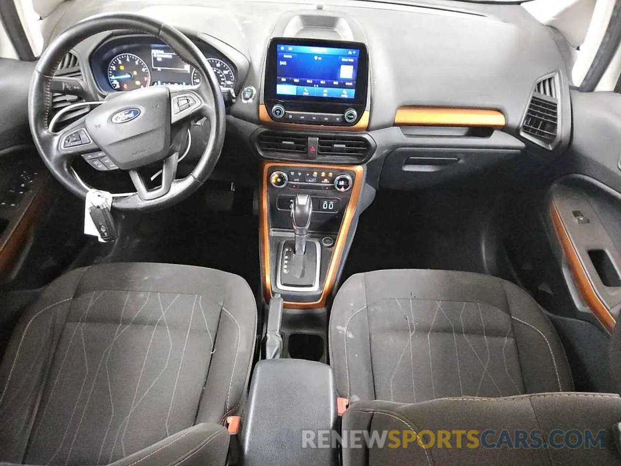 8 fotografías del automóvil dañado MAJ3S2GE6MC444725 FORD ECOSPORT 2021